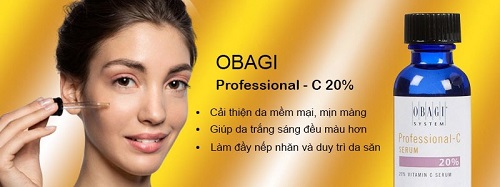 serum chong oxy hoa, lam deu mau da
